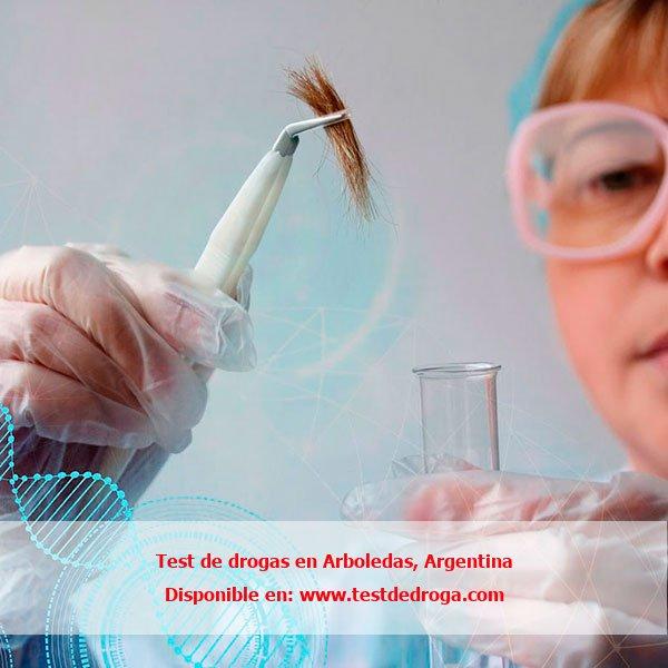 Test de drogas con cabello en Arboledas, Argentina